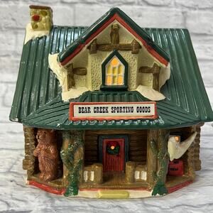 Vintage Santas Best Christmas in the Rockies Bear Creek Sporting Goods Village